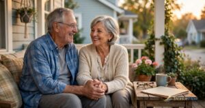 Senior couple reviewing life insurance options for seniors over 70 in 2026