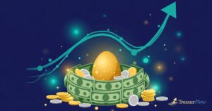 Best Roth IRA accounts 2026 — golden nest egg with rising growth arrow illustration